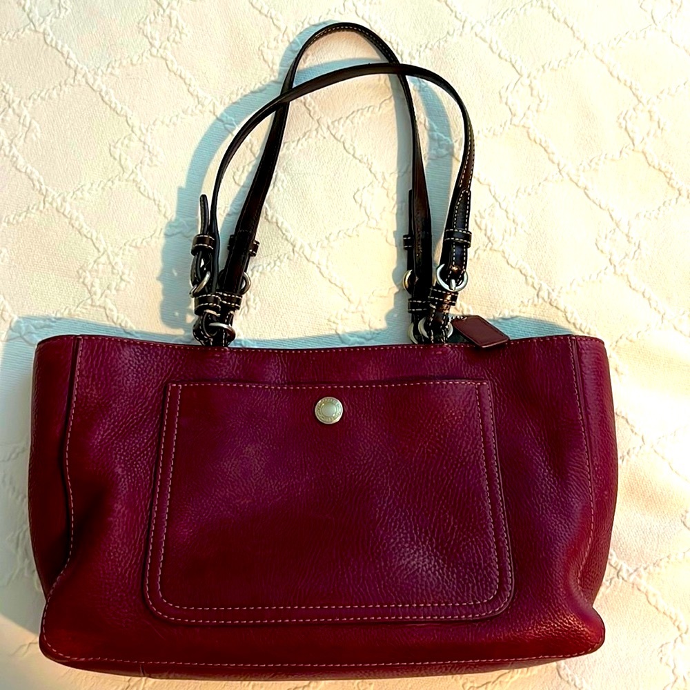 Dark purple Coach!